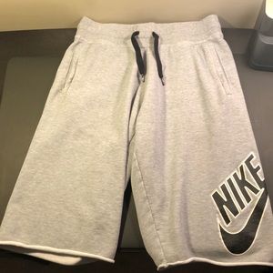 Nike sportswear sweatshorts size large